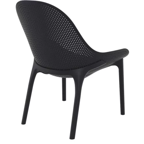 SKY LOUNGE BLACK ΠΟΛΥΘΡΟΝΑ ΠΟΛ/ΝΙΟΥ 60X71X83εκ.