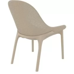 SKY LOUNGE TAUPE ΠΟΛΥΘΡΟΝΑ ΠΟΛ/ΝΙΟΥ 60X71X83εκ.