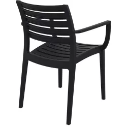 ARTEMIS BLACK ΠΟΛΥΘΡΟΝΑ ΠΟΛ/ΝΙΟΥ 58X58X83.5εκ.