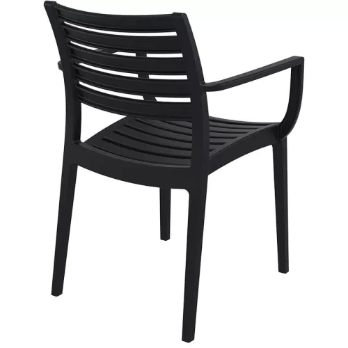 ARTEMIS BLACK ΠΟΛΥΘΡΟΝΑ ΠΟΛ/ΝΙΟΥ 58X58X83.5εκ.