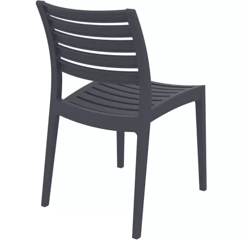 ARES ΚΑΡΕΚΛΑ DARK GREY ΠΟΛ/ΝΙΟΥ 48Χ58Χ83.7εκ.