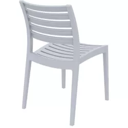 ARES ΚΑΡΕΚΛΑ SILVER GREY ΠΟΛ/ΝΙΟΥ 48Χ58Χ83.7εκ.