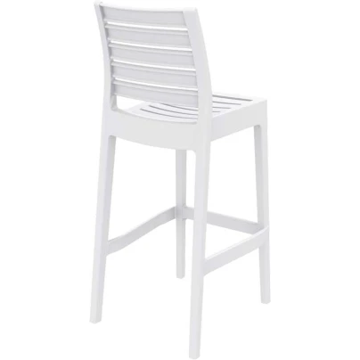 ARES ΣΚΑΜΠΟ ΜΠΑΡ75εκ. WHITE ΠΟΛ/ΝΙΟΥ 45Χ51Χ108εκ.