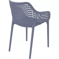 AIR XL DARK GREY ΠΟΛΥΘΡΟΝΑ ΠΟΛ/ΝΙΟΥ 57Χ60Χ81εκ.