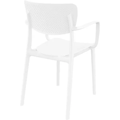 LOFT WHITE ΠΟΛΥΘΡΟΝΑ ΠΟΛ/ΝΙΟΥ 54X53X82εκ.
