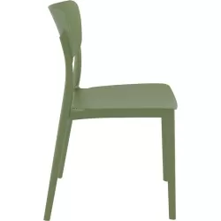 MONNA OLIVE GREEN ΚΑΡΕΚΛΑ ΠΟΛ/ΝΙΟΥ 45Χ53Χ82εκ.