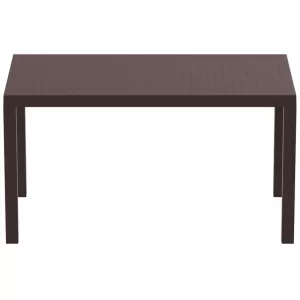 ARES ΤΡΑΠΕΖΙ 140Χ80Χ75εκ. BROWN ΠΟΛ/ΝΙΟΥ