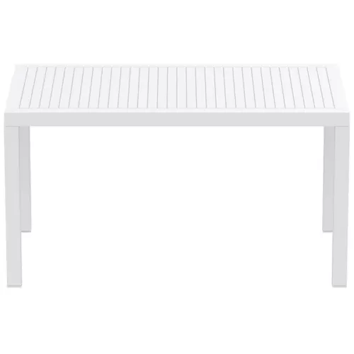 ARES ΤΡΑΠΕΖΙ 140Χ80Χ75εκ. WHITE ΠΟΛ/ΝΙΟΥ