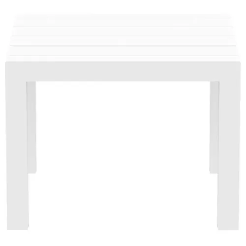 VEGAS WHITE 100X100/140Χ75εκ. ΕΠΕΚΤ.ΤΡΑΠΕΖΙ ΠΟΛ/ΝΙΟΥ