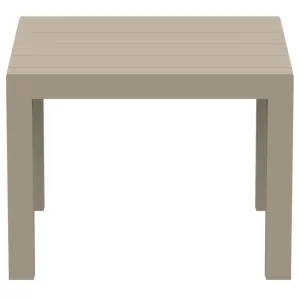 VEGAS TAUPE 100X100/140Χ75εκ. ΕΠΕΚΤ.ΤΡΑΠΕΖΙ ΠΟΛ/ΝΙΟΥ