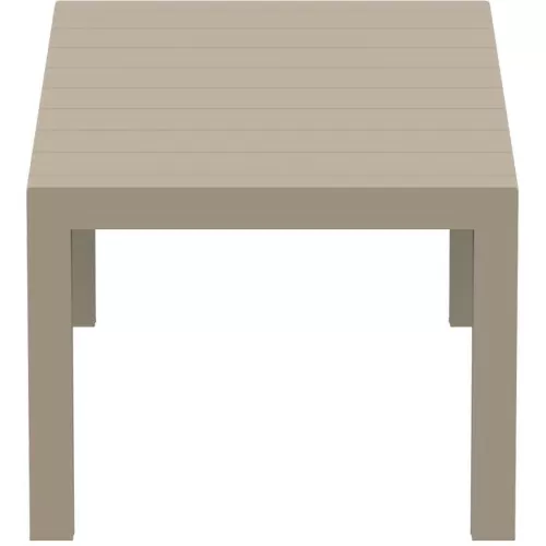 VEGAS TAUPE 100X180/220Χ75εκ. ΕΠΕΚΤ.ΤΡΑΠΕΖΙ ΠΟΛ/ΝΙΟΥ