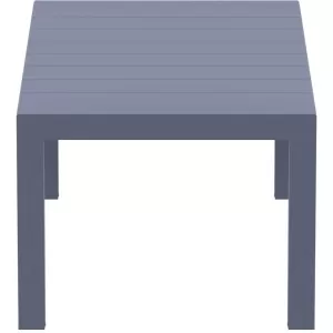 VEGAS DARK GREY 100X180/220Χ75εκ. ΕΠΕΚΤ.ΤΡΑΠΕΖΙ ΠΟΛ/ΝΙΟΥ