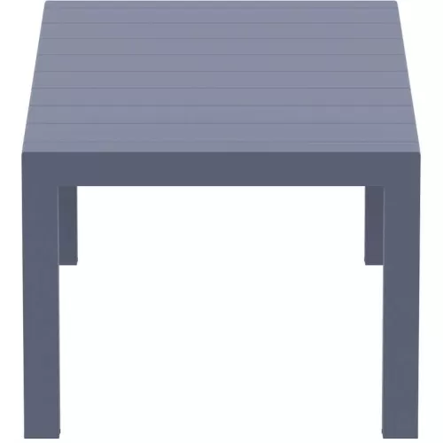 VEGAS DARK GREY 100X180/220Χ75εκ. ΕΠΕΚΤ.ΤΡΑΠΕΖΙ ΠΟΛ/ΝΙΟΥ