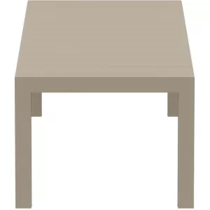 VEGAS TAUPE 100X260/300Χ75εκ. ΕΠΕΚΤ.ΤΡΑΠΕΖΙ ΠΟΛ/ΝΙΟΥ