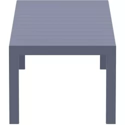 VEGAS DARK GREY 100X260/300Χ75εκ. ΕΠΕΚΤ.ΤΡΑΠΕΖΙ ΠΟΛ/ΝΙΟΥ