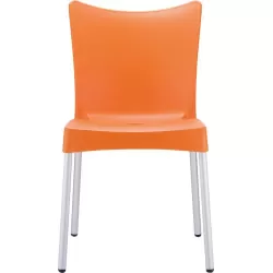 JULIETTE ORANGE ΚΑΡΕΚΛΑ ΠΟΛ/ΝΙΟΥ/ΑΛΟΥΜ. 48Χ53Χ83εκ.