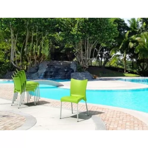 JULIETTE LIGHT GREEN ΚΑΡΕΚΛΑ ΠΟΛ/ΝΙΟΥ/ΑΛΟΥΜ. 48Χ53Χ83εκ.