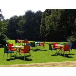 JULIETTE BLUE ΚΑΡΕΚΛΑ ΠΟΛ/ΝΙΟΥ/ΑΛΟΥΜ. 48Χ53Χ83εκ.