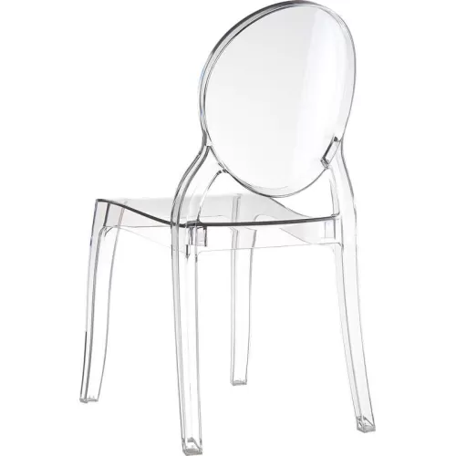 ELIZABETH CLEAR TRANSP. ΚΑΡΕΚΛΑ 47X50X90εκ.