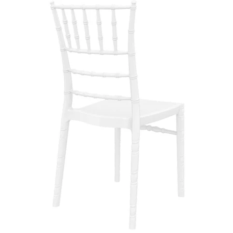 CHIAVARI GLOSSY WHITE(Σ4)KAPEKΛA 45X51X91εκ.