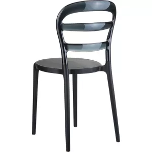 BIBI BLACK/BLACK TRANSP. ΚΑΡΕΚΛΑ 42X50X85εκ.
