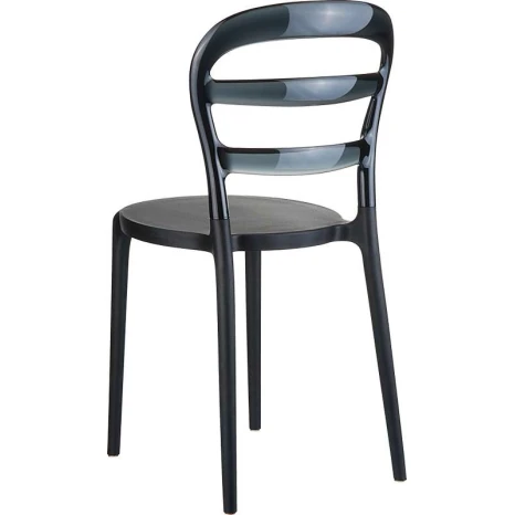 BIBI BLACK/BLACK TRANSP. ΚΑΡΕΚΛΑ 42X50X85εκ.