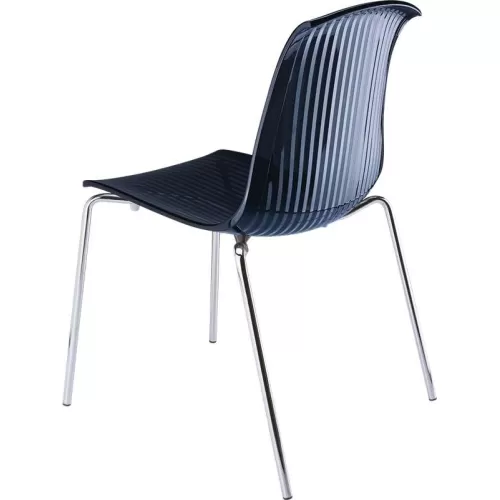 ALLEGRA BLACK TRANSP. ΚΑΡΕΚΛΑ 50Χ54Χ82εκ.