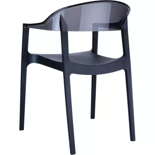 CARMEN BLACK/BLACK(Σ4)ΠΟΛΥΘΡΟΝΑ 49X53X79εκ.