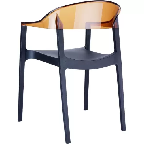 CARMEN BLACK/AMBER(Σ4)ΠΟΛΥΘΡΟΝΑ 49X53X79εκ.
