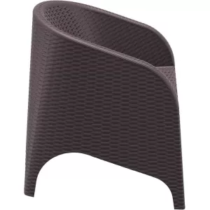 ARUBA BROWN ΠΟΛΥΘΡΟΝΑ ΠΟΛ/ΝΙΟΥ 74X75X80εκ.