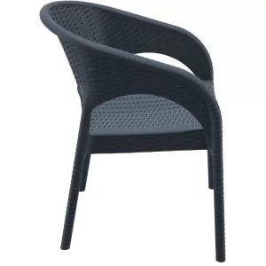 PANAMA DARK GREY ΠΟΛΥΘΡΟΝΑ ΠΟΛ/ΝΙΟΥ 58X64X80εκ.