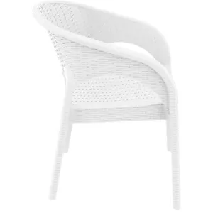 PANAMA WHITE ΠΟΛΥΘΡΟΝΑ ΠΟΛ/ΝΙΟΥ 58X64X80εκ.