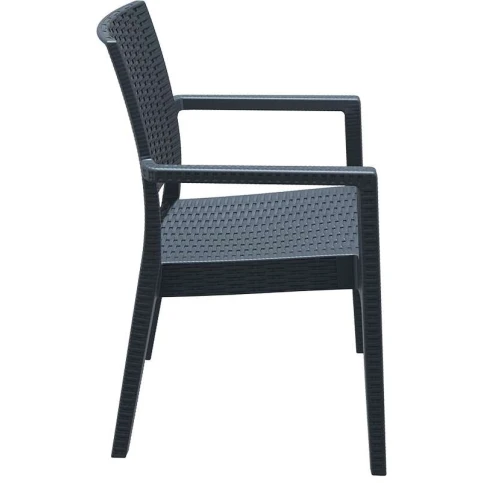 IBIZA DARK GREY ΠΟΛΥΘΡΟΝΑ ΠΟΛ/ΝΙΟΥ 58Χ59Χ87εκ.