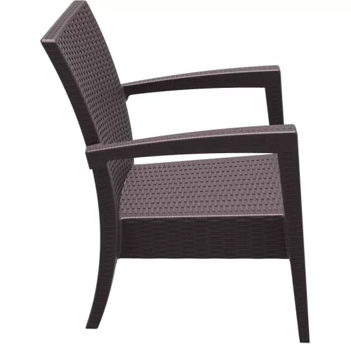 MIAMI BROWN ΠΟΛΥΘΡΟΝΑ 72Χ76Χ89εκ. ΠΟΛ/ΝΙΟΥ