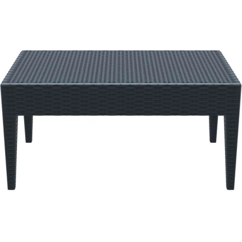 MIAMI DARK GREY ΤΡΑΠΕΖΙ 92Χ53Χ45εκ. ΠΟΛ/ΝΙΟΥ