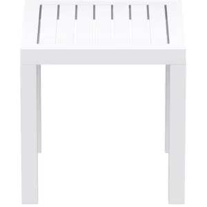 OCEAN WHITE ΤΡΑΠΕΖΙ 45Χ45Χ45εκ. ΠΟΛ/ΝΙΟΥ
