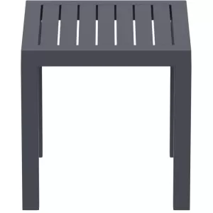 OCEAN DARK GREY ΤΡΑΠΕΖΙ 45Χ45Χ45εκ. ΠΟΛ/ΝΙΟΥ
