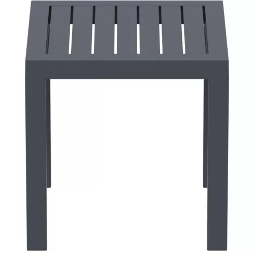 OCEAN DARK GREY ΤΡΑΠΕΖΙ 45Χ45Χ45εκ. ΠΟΛ/ΝΙΟΥ