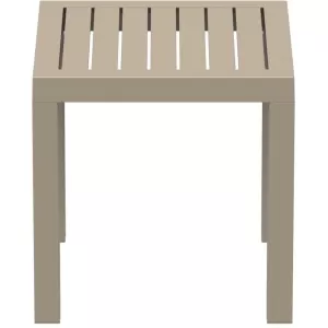 OCEAN TAUPE ΤΡΑΠΕΖΙ 45Χ45Χ45εκ. ΠΟΛ/ΝΙΟΥ