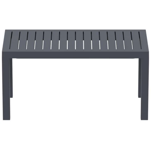 OCEAN DARK GREY ΤΡΑΠΕΖΙ 90Χ45Χ45εκ. ΠΟΛ/ΝΙΟΥ