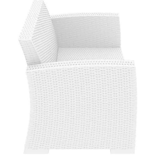 MONACO WHITE 2ΘΕΣΙΟΣ ΚΑΝΑΠΕΣ ΠΟΛ/ΝΙΟΥ 140X79X79εκ.