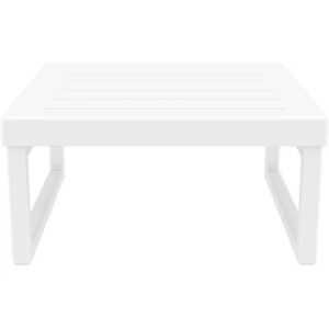 MYKONOS ΤΡΑΠΕΖΙ WHITE 65X65X33εκ. ΠΟΛ/ΝΙΟΥ