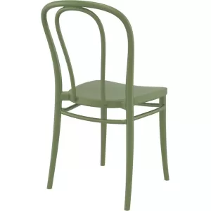 VICTOR OLIVE GREEN(Σ14)ΚΑΡΕΚΛΑ ΠΟΛ/ΝΙΟΥ 45Χ52Χ85εκ.