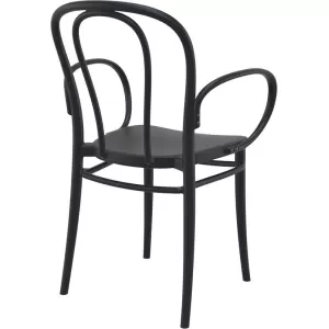 VICTOR XL BLACK(Σ14)ΠΟΛΥΘΡΟΝΑ ΠΟΛ/ΝΙΟΥ 57Χ52Χ85εκ.