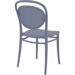 MARCEL DARK GREY ΚΑΡΕΚΛΑ ΠΟΛ/ΝΙΟΥ 45Χ52Χ85εκ.