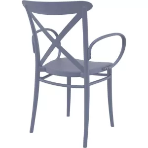 CROSS XL DARK GREY ΠΟΛΥΘΡΟΝΑ ΠΟΛ/ΝΙΟΥ 57Χ51Χ87εκ.
