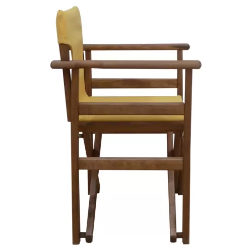 TORINO ΚΑΡΥΔΙ ΣΚΗΝΟΘΕΤΗ ΜΕ ΚΙΤΡΙΝΟ ΥΦΑΣΜΑ 59.5X53X45.5-86.5εκ.