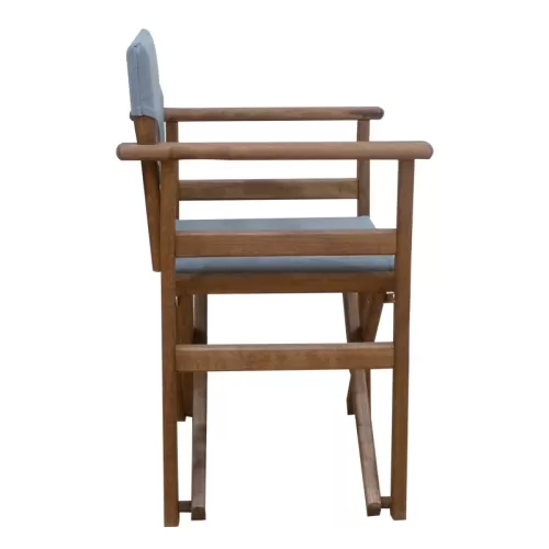 TORINO ΚΑΡΥΔΙ ΣΚΗΝΟΘΕΤΗ ΜΕ ΓΚΡΙ ΥΦΑΣΜΑ 59.5X53X45.5-86.5εκ.