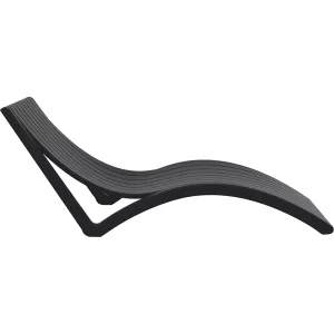 SLIM ΞΑΠΛΩΣΤΡΑ BLACK ΠΟΛ/ΝΙΟΥ 72X180X70εκ.