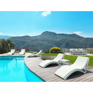 SLIM ΣΤΡΩΜΑ POLYESTER 3εκ.WHITE 204X62X3εκ.